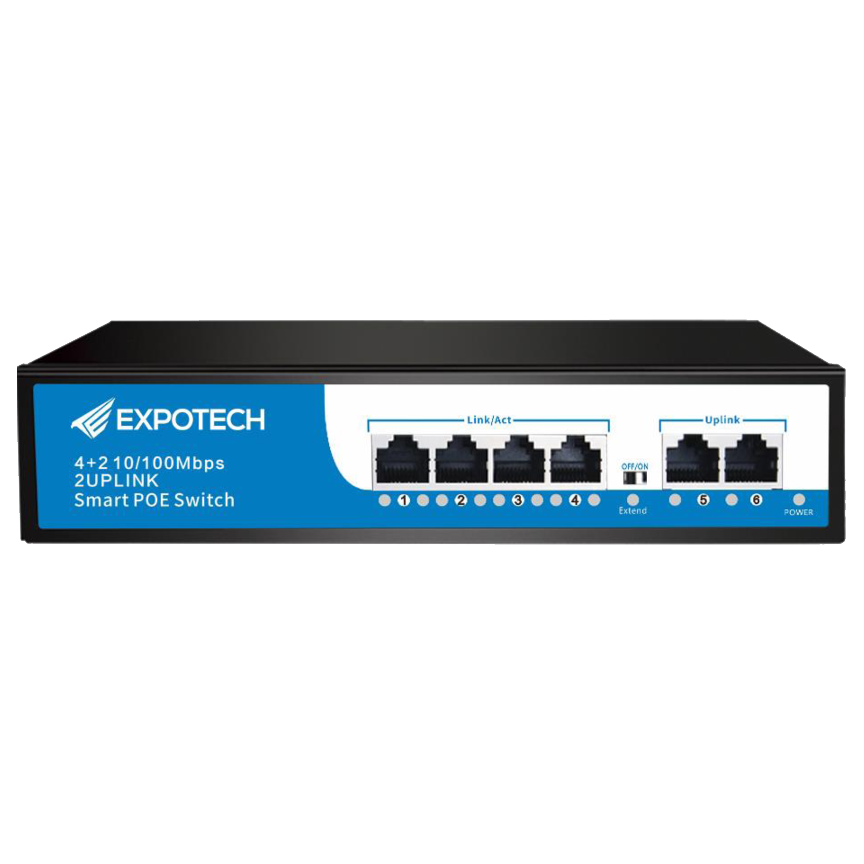Ex-0678P 4 Port POE Switch + 2 Port FE Port