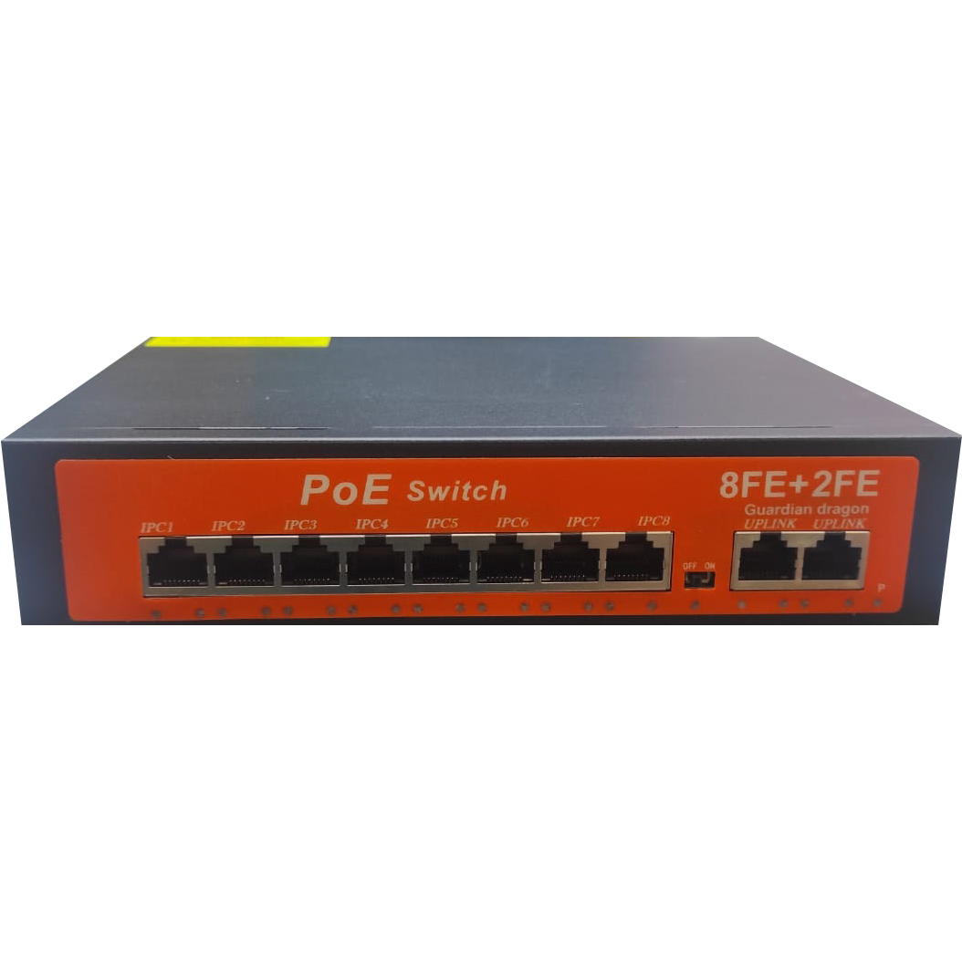 INF10110P 8+2 Port POE Switch