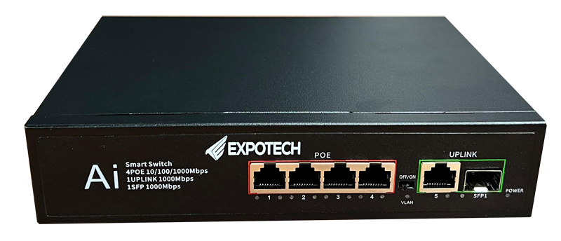 Ex-GG0678P 4 Port POE Switch + 2 Port Uplink