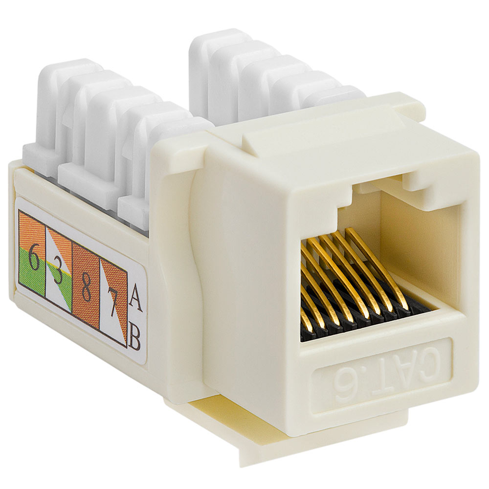 EX-ASS61801 Cat6 keystone jack