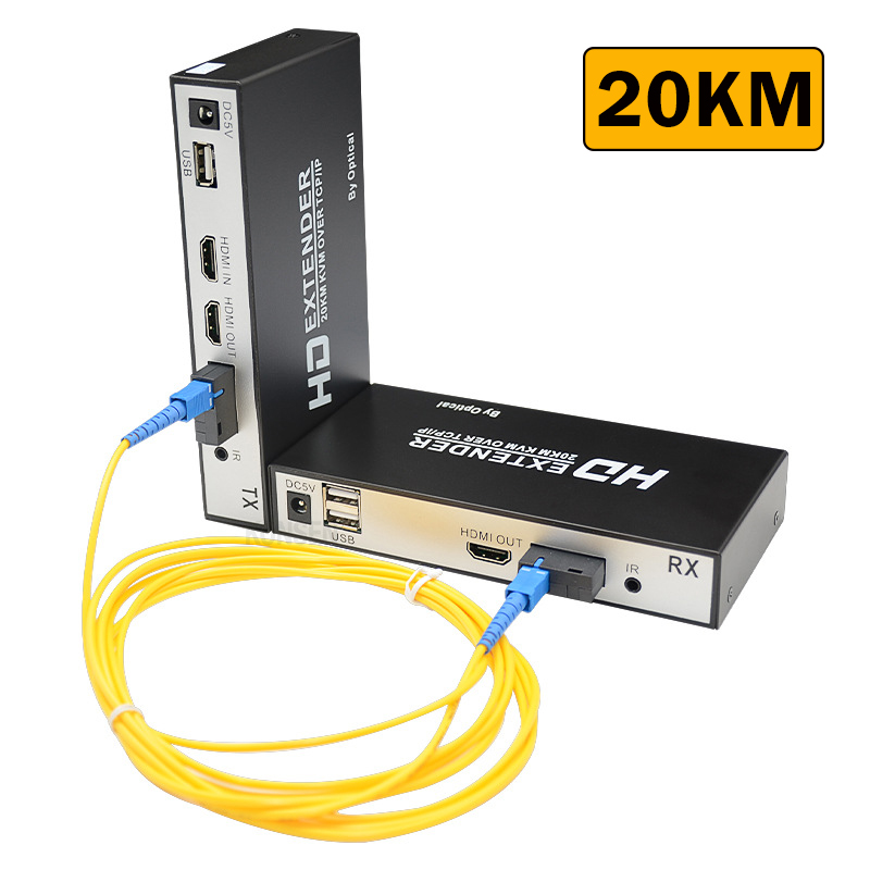 EX-HDMIKWM-SM Hdmi Fiber Optik Extender